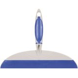 Linea Softwise Douchewisser Met Zuignap Blauw/Wit