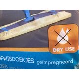 Linea sweepy net vliesdoekjes 45cm 50st vloer schoonmaak doekjes