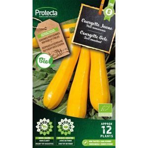 Protecta Groente zaden: Courgette Gele Biologisch