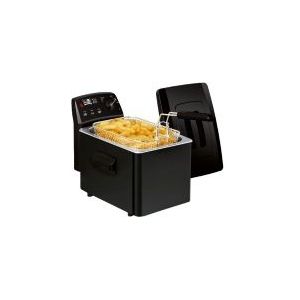 FRITEL Turbo SF 4151 - Friteuse / Frituurketel - Black Metallic - 3L - 2 tot 4 Personen - 2400W
