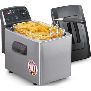 FRITEL Turbo SF 4350 - Frituurpan / Friteuse - 4L - 3200W - 3 tot 5 Personen - Click System®
