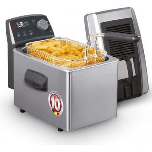 FRITEL Turbo SF 4170 - Friteuse / Frietketel - Kijkvenster - Dubbel Verwarmingselement - 2 tot 4 Personen