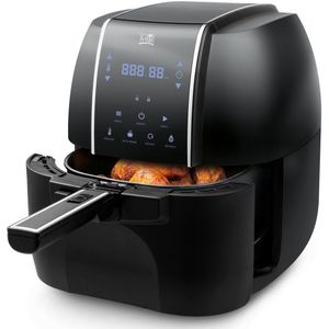 FRITEL SnackTastic® 6902 XXL - Airfyer / Heteluchtfriteuse - 5L - 2300W - Zwart - 2 tot 5 Personen + Display