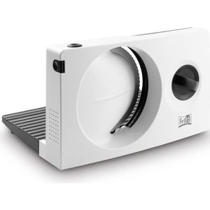 FRITEL Broodsnijmachine SL 3070 - Broodsnijder / Broodmachine - Ø 17cm + 100W + Gekarteld Mes - Wit