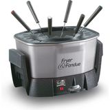 FRITEL FF 1400 - Fondue & Frituurpan / Snack Friteuse - 1,5L - 1400W - 6 Personen - PFAS-vrij