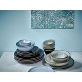 Salt & Pepper - Serviesset Artisan Green - 12-delig - Aardewerk