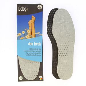 DEBE Deo fresh - Geurstoppende inlegzool met schokdempend effect - 48