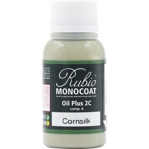 Rubio Monocoat Oil Plus 2C - Ecologische Houtolie in 1 Laag voor Binnenshuis - Cornsilk, 20 ml