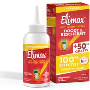 Elimax - 2-in-1 Shampoo Tegen Luizen en Neten - 250ml