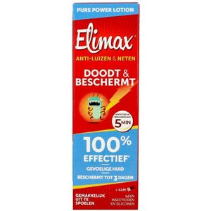 Elimax - Pure Power - Lotion - Vetvrij - Tegen Luizen