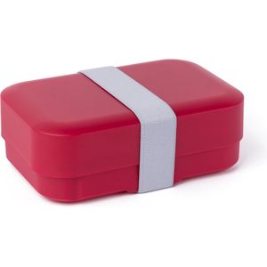 Amuse Brooddoos – Medium – Lunchbox Met Rekker – Hoogte Verstelbaar – Vaatwasserbestendig - Rood – 500 ml