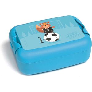 Amuse Broodtrommel Junior 19 Cm Polypropyleen Blauw