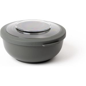 Amuse Life Lunch Bowl Lunchbox 1000 ml Tritan Deksel Grijs