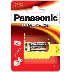 Panasonic PHOTO Power CR123A blister Lithium batterij - 1 Stuk