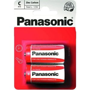 Panasonic Zinc Carbon 2 Batterijen - 2 stuks