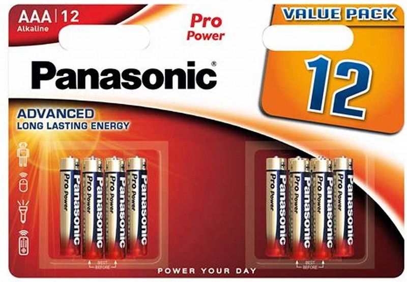 Panasonic - Pro Power - Batterijen - AAA - 12 Stuks