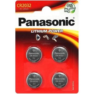 Panasonic - Lithium CR2032 4er Blister
