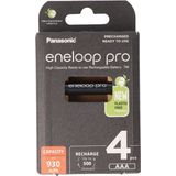 Panasonic - Eneloop Pro Micro - Oplaadbare Batterij - 950 mAh - 4 Stuks