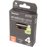 Panasonic - Eneloop Pro Micro - Oplaadbare Batterij - 950 mAh - 4 Stuks