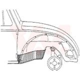 VAN WEZEL Wielkast VW 5801322