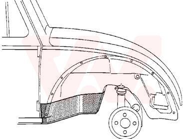 VAN WEZEL Wielkast VW 5801322