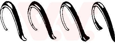 VAN WEZEL Verbredingsset, spatbord VW 5812500 191853717,191853718,191853817H 191853818H,191898211