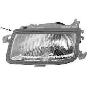 Opel Astra F, 1991 -1998 - koplamp, H4, rechts, - 09/1994