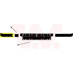 VAN WEZEL Sier- / beschermingspaneel, bumper BMW 0640582 51111960712