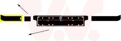 VAN WEZEL Sier- / beschermingspaneel, bumper BMW 0640582 51111960712