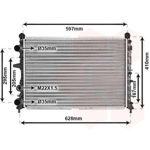 RADIATOR VOOR ALFA ROMEO 145/146 930 1994-2001 82440263