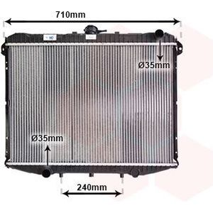 Nissan - Terrano 2.7TD - Radiateur - Aluminium - 1993-2002