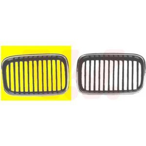 VanWezel 0640516 - Grille Calandre - Voor Bmw 3 E36 - 1990 tot 1998