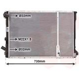 Renault - Radiateur - Tot '97 - 2.2 DT - Met Airco - Aluminium