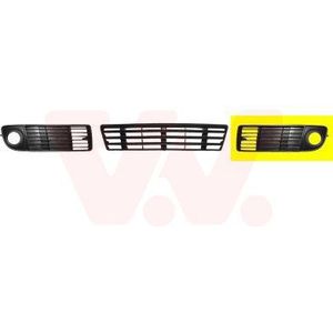 Bumpergrill Onder Links  Tot 9/'99 (Voor  4 Cilinder) Audi Van Wezel 0315591