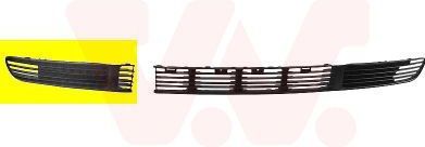 VAN WEZEL Bumper Grill VW 5836592 3B0853678B,3B0853678BB41 Ventilatiegrille, bumper