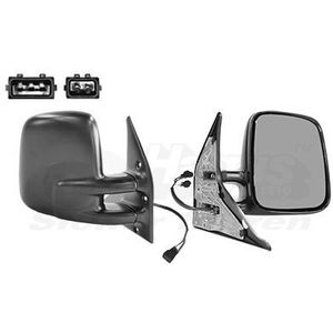 VanWezel 5874808 - Rétroviseur Compleet - Voor Volkswagen Transporter T4 - 1990 tot 2003