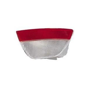 VanWezel - 1858930 - Achterlicht - Wit/rood - Zonder lampenhouder