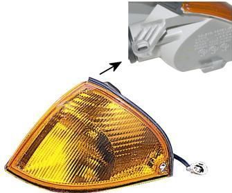 VanWezel 5214909 - Clignoteur Avant Links - Geel - Voor Subaru Justy 09/1995 tot 2003