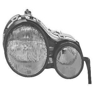 Mercedes-Benz - Koplamp Rechts - Tot '00 - 2 X H7 - Voor Rechtsrijdend Verkeer