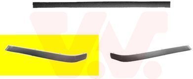 Bmw - Bumperlijst - Zwart - Links Achter - 9/93+ - Compact