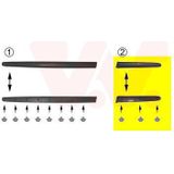 VAN WEZEL Stootlijsten PEUGEOT 4028430 8547J6