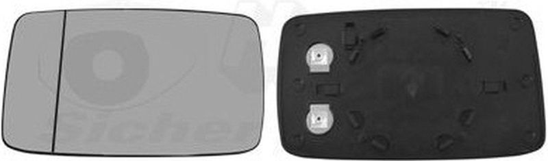 VAN WEZEL Spiegelglas VW,SEAT 5880835 1H1857521C Dodehoekspiegel,Spiegelglas, buitenspiegel