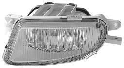VanWezel 3029995 - Mistlamp Links - Wit - Voor Mercedes CLK C208 1997-2003