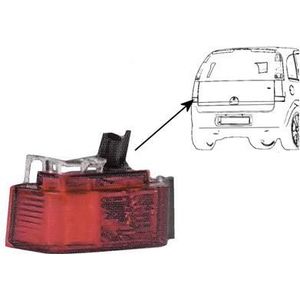 Valeo - Mistachterlicht - Rood - Origineel 3781927 - Voor Opel