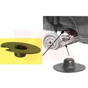 Plaatwerkdeel Achterveerplaat Boven Opel Van Wezel 3764399