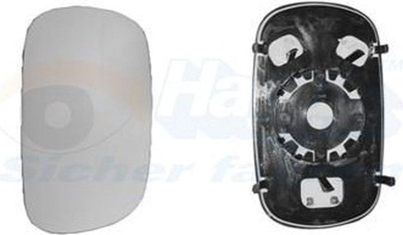 VAN WEZEL Spiegelglas FIAT 1636839 71718326 Dodehoekspiegel,Spiegelglas, buitenspiegel