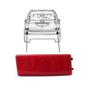VanWezel - 1862939 - Catadioptre - Rood - Voor Ford C-max 2007 tot 10/2010