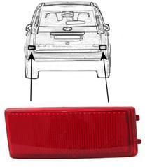VanWezel - 1862939 - Catadioptre - Rood - Voor Ford C-max 2007 tot 10/2010