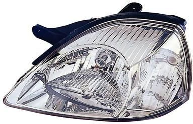 Kia - Koplamp Links - H4 - Inclusief Witte Knipperlicht - Vanaf 2002