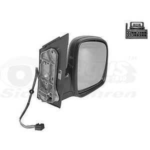 VanWezel - 5867808 - Rétroviseur - Rechts - Voor Volkswagen Caddy 2004-2010